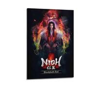 OASDIXVJ Nioh Video Game Poster Poster Decorative Painting Canvas Wall Posters And Art Picture Print Modern Family Bedroom Decor Posters 12x18inch(30x45cm)
