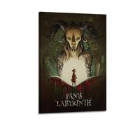 OASDIXVJ Pan's Labyrinth Movie Poster Poster Decorative Painting Canvas Wall Posters And Art Picture Print Modern Family Bedroom Decor Posters 20x30inch(50x75cm)