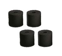 Oase 45 ppi Carbon Prefilter Foam Set - 4 x Medium-Density Activated Carbon Aquarium Filter Foam For Use With Oase BioMaster Series Filters
