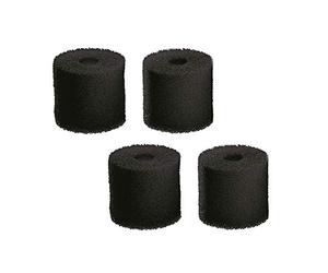 Oase 45 ppi Carbon Prefilter Foam Set - 4 x Medium-Density Activated Carbon Aquarium Filter Foam For Use BioMaster Series Filters