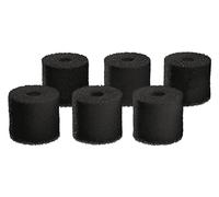 Oase 45 ppi Carbon Prefilter Foam Set - 6 x Medium-Density Activated Carbon Aquarium Filter Foam For Use With Oase BioMaster Series Filters