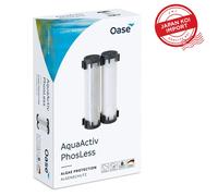 Oase Pond Filter Media AquaActiv PhosLess - Phosphate Binder, 2x1 L, up to 40 m3 (10 m3 w/ fish)