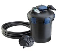 Oase Biopress 6000 Set Pump Pressure Filter and UVC 5 Metres Hose and Clips