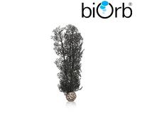 biOrb Fish Tank Decorations, Aquatic Horn Coral Plant With Weighted Ball (Small Black Aquarium Plant), Artificial Fish Tank Plants To Add Colour, Natural-Looking Aquarium Decor For Scenic Background