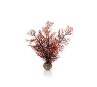 biOrb Fish Tank Decorations, Aquatic Sea Fan Plant (Small - Crimson) With Weighted Ball,1 x Aquarium Plant, Fish Tank Plants To Add Colour, Natural-Looking Aquarium Decor For Scenic Background