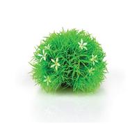 biOrb Fish Tank Decorations, Aquatic Topiary Ball With Daisies (1 x Weighted Green Aquarium Plant), Artificial Fish Tank Plants To Add Colour, Natural-Looking Aquarium Decor For Scenic Background