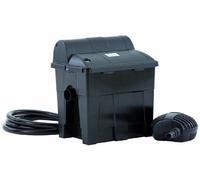 OASE BioSmart Set 5000 50525 Flow Filter Suitable for Ponds up to 5 m³, Filter System, Filter Complete Set Including Filter Material, Pond Pump and UVC Clarifier