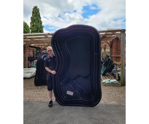 OASE PE 1000 LITRE PREFORMED OUTDOOR POND 2.4M FISH KOI DELIVERY INCLUDED