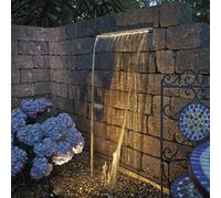 Oase Waterfall 60 90 Water Blade Stainless Steel Garden Pond LED Illumination