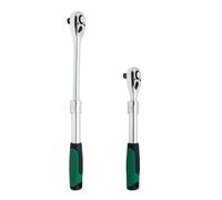 OASHYUER Torque Wrenches Drive Socket Ratchet Set Extendable Handle Wrench Quick-Release Reversible Gear Torque Spanner Mechanical Tools Torque Wrench(1-2 300-430mm)
