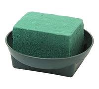 Oasis 7732 Round Bowl with Floral Foam, 16 x 9cm