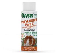 OASIS #80254 Vita Drops-Pure C for Guinea Pig, 2-Ounce, Packaging may vary