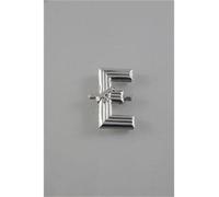 Oasis® Aluminium Letter E (pack of 10)