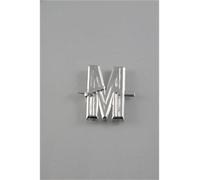 Oasis® Aluminium Letter M (pack of 10)