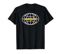 Oasis Amazon Exclusive All Around The World 1997 Black T-Shirt, Men, Black, XX-Large