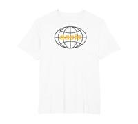 Oasis Amazon Exclusive All Around The World 1997 White T-Shirt, Men's Big and Tall, White, 5X Tall