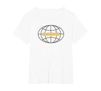 Oasis Amazon Exclusive All Around The World 1997 White T-Shirt, Women's Plus, White, 2X