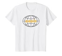 Oasis Amazon Exclusive All Around The World 1997 White T-Shirt, Youth, White, Large