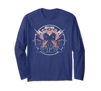 Oasis Amazon Exclusive North American Tour 2006 Navy Long Sleeve T-Shirt