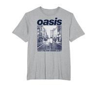 Oasis Amazon Exclusive WTSMG in Grey T-Shirt, Men's Big and Tall, Heather Grey, 2X Tall