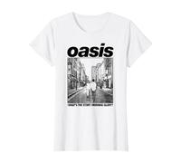 Oasis Amazon Exclusive WTSMG in White T-Shirt, Women, White, X-Large