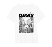 Oasis Amazon Exclusive WTSMG in White T-Shirt, Women's Plus, White, 2X