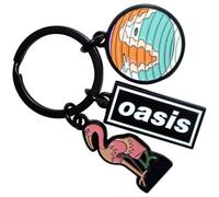 Oasis Band Logo Charms Keyring Keychain One Size