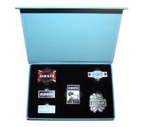 Oasis Band Logo Pin Badge Gift Set In Blue Blue One Size