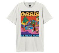 OASIS BE HERE NOW COLOUR VINTAGE WHITE MEDIUM - T-shirt