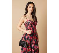 Oasis Beaut Satin Twist Clutch Bags In Black black One Size