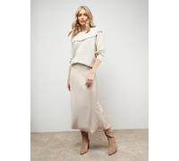 OASIS Bias Cut Satin Midi Skirt 16