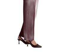 Oasis Bonnie Faux Leather Bow Detail Slingback Court Shoes