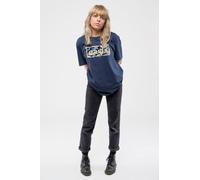 Oasis Camo Logo T Shirt In Navy Navy XXL