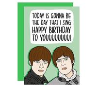 Oasis Card, Funny Music Card, Tickets Present Card, Christmas Card, Birthday Card, For Him, For Her, Manchester Present (Birthday)