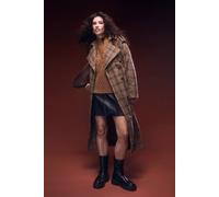 Oasis Women's Check Relaxed Coat | Size: 10 Oasis Multicolor 10