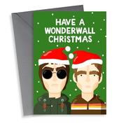 Oasis Christmas Card - Wonderwall Christmas - Liam & Noel Gallagher