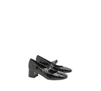 Oasis Clair Faux Leather Toe Cap Block Heel Mary Janes