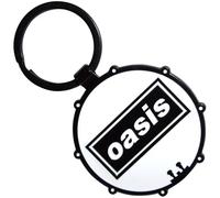 Oasis Decca Band Logo Drum Keychain Keyring One Size