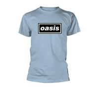 Oasis 'Decca Logo' Blue T shirt - NEW