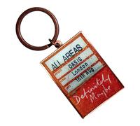Oasis Definitely Maybe AAA Setlist Double Sided Keyring