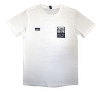 Rock Off officially licensed products Oasis Definitely Maybe AAA Setlist T Shirt L White