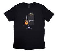Definitely Maybe Guitar T Shirt Oasis Black XXL