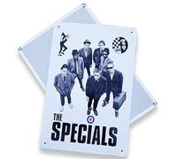 Oasis Definitely Maybe Metal sign- Music Band Decorative The Jam- Metal Sign gift (Specials)
