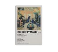 Oasis Definitely MaybePosters Album Music Figures Album Album Poster Home Decor Office Decor Living Room Living Room Decor Teen Bedroom Canvas Painting Oil Painting Print Gift20x30inch(50x75cm) Unfram