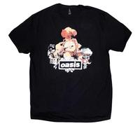 Oasis Dig Out Your Soul Atomic Collage Band Logo T Shirt M Black
