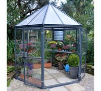 Palram Oasis™ 8x6 Hexagonal Greenhouse