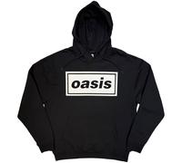 Rock Off officially licensed products Oasis Decca Band Logo Pullover Hoodie S Black