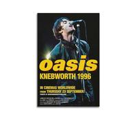 Oasis KnebworthPosters Album Music Figures Album Album Poster Home Decor Office Decor Living Room Living Room Decor Teen Bedroom Canvas Painting Oil Painting Print Gift12x18inch(30x45cm) Unframe-style