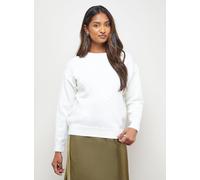OASIS Lace Trim Crew Neck Jumper L