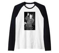 Oasis Liam Gallagher Definitely Maybe Era By Andy Willsher Raglan Baseball Tee